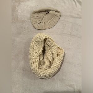 Knitted Hat and Neck Wrap Bundle